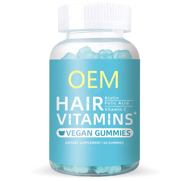 Biotin Gummies Manufacturer - 5000mg Vegan Candy Strong Hair