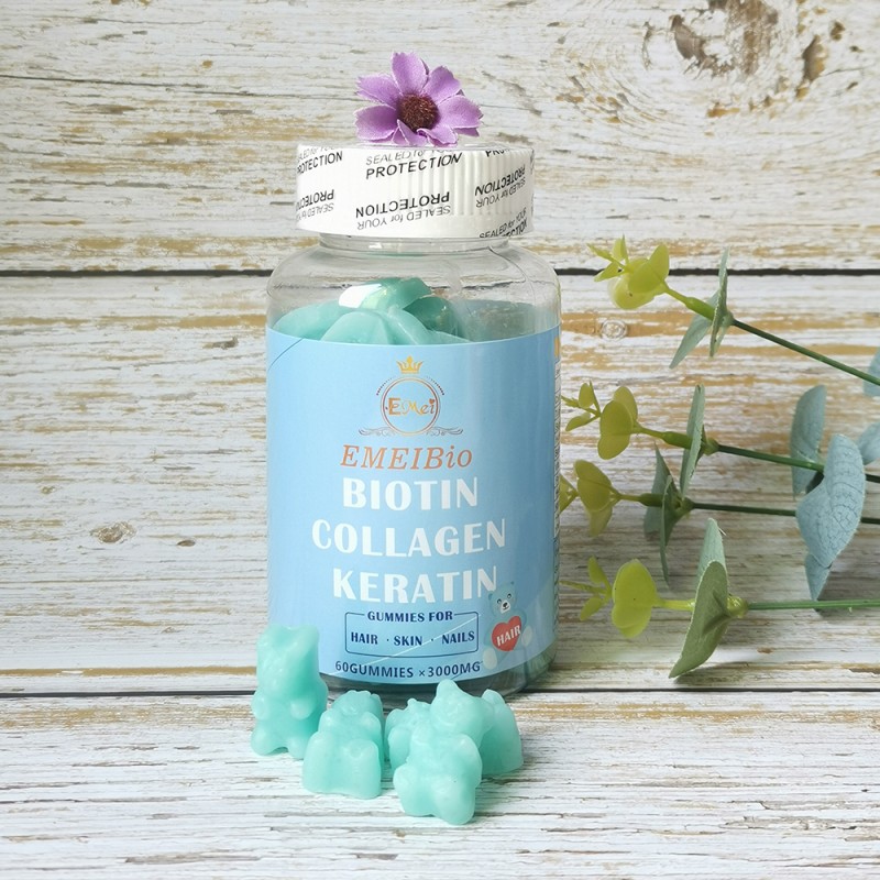 Biotin Gummies Supplier - 5000MG Sugar Bear Vegan Hair