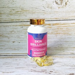 Glutathione Softgel Manufacturer - Light Brown 1500mg Skin Whitening