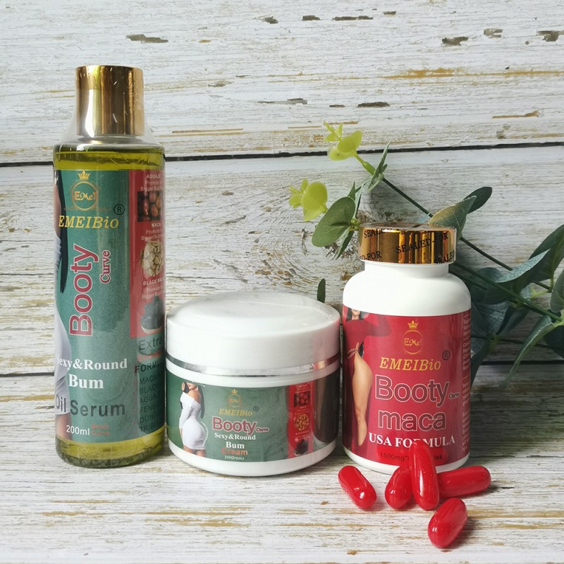 Beauty Shape Set Supplier - 3 in 1 Butt Enlargement Cream Oil