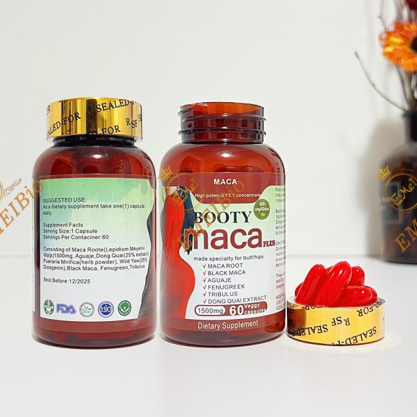 Black Maca Capsules Supplier - Wholesale 100% Guaranteed Softgel