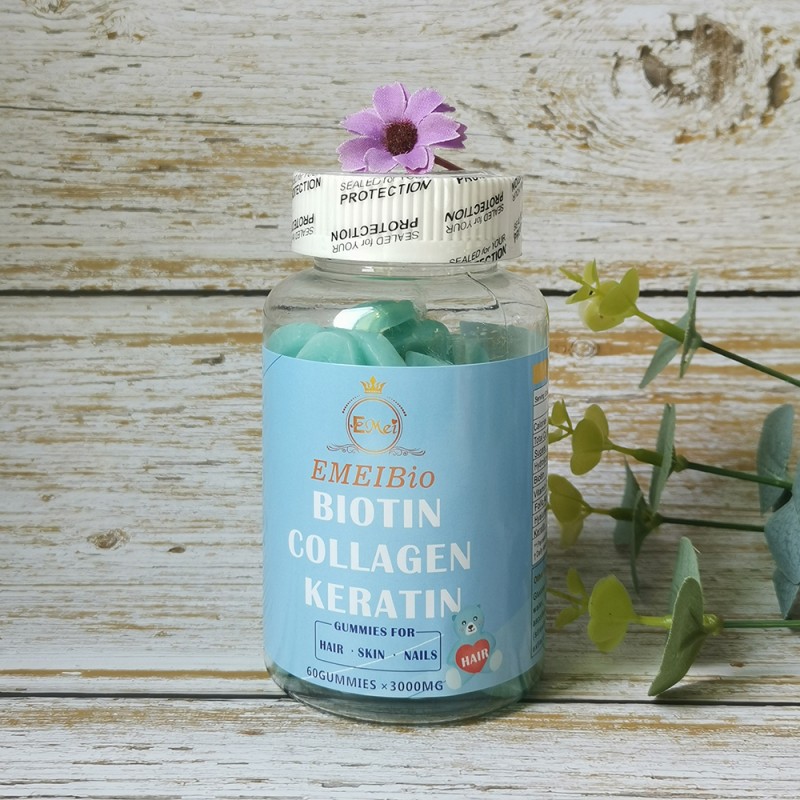 Biotin Collagen Gummies Supplier - High Quality Skin Nail Hair Care