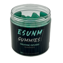Creatine Gummies Factory - Esunm Sweet Blue Raspberry 150 Grains Infused