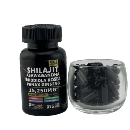 Herbal Capsules Factory - Shilajit Ashwagandha Rhodiola Panax Ginseng