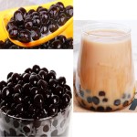 Wholesale  1kg Boba Tapioca Pearl Bubble Tea Pearls Milktea Supplies Black Sugar Boba Pearls for Milk Tea  Bubble Tea Ingredien