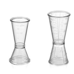 Food Grade PC Double-ended Measuring Cup, Milk Tea Shop Tools 10-20 CC, 20-40 CC Wine Measuring Utensil with Scale