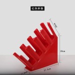 Cup Holder Injection Molding Coffee Room Milk Tea Shop bar Accepts Disposable Paper Cup Holder Straw Shelf with Cup Divider