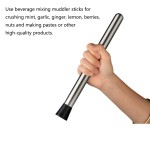 Stainless Steel Blender Crushing Press Stick Ice Hammer Lemon Hammer