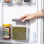 Custom Transparent Plastic Food Storage Box, Kitchen Storage Box, Refrigerator Fresh Keeping Box