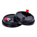 Disposable Caliber Milk Tea Lid Cover Injection Coffee Cover