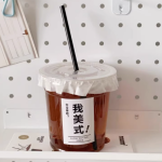 95mm Plastic Flat Lid Food Grade PET Disposable Clear Plastic Cup Lid for Party and Milk Tea Store Use