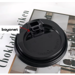 Disposable Plastic Cup Lid Plastic Lid Suitable for 95mm PP Coffee Lid