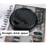 Disposable Plastic Cup Lid Plastic Lid Suitable for 95mm PP Coffee Lid