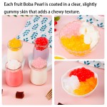 Mulit-Flavor  Bubble Tea Ingredients Strawberry Popping Ball Boba Pearls for Milk Tea Dessert & Beverage 3kg Popping Boba Pearls