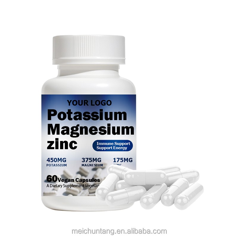 Potassium Magnesium Capsules Manufacturer - Vegan Sleep Quality Immune