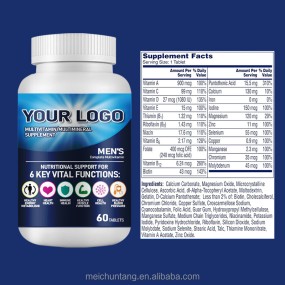 Men Multivitamin Factory - Healthy Muscle Function Immune Support