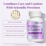 Iron Tablets Supplier - Private Label 54Mg Energy Booster Focus