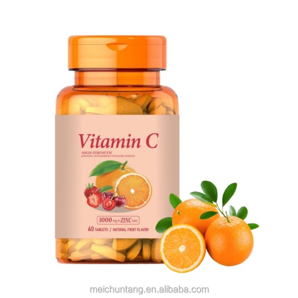 Vitamin C Tablets Supplier - OEM Immune Support Chewable Antioxidant