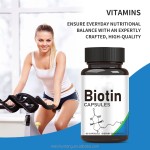 Biotin Capsules Supplier - Private Label 60-Capsule Vegan 5000 Mcg