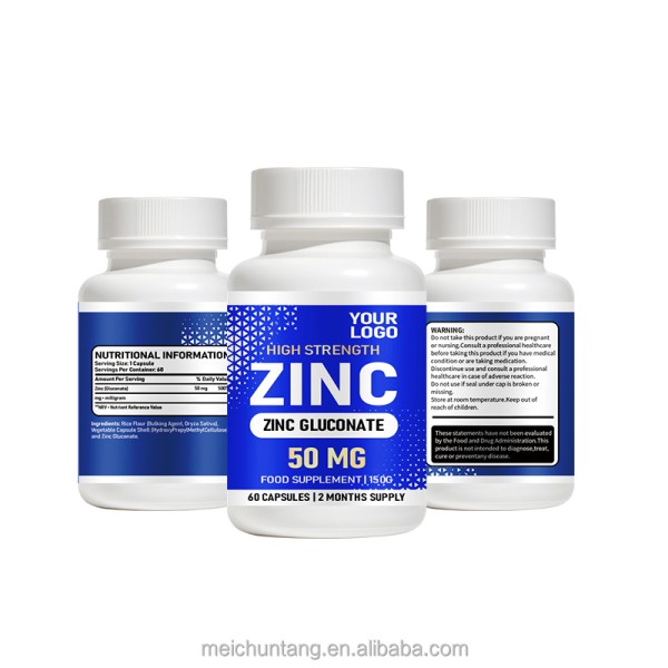 Zinc Gluconate Capsules Manufacturer - OEM ODM Essential Mineral