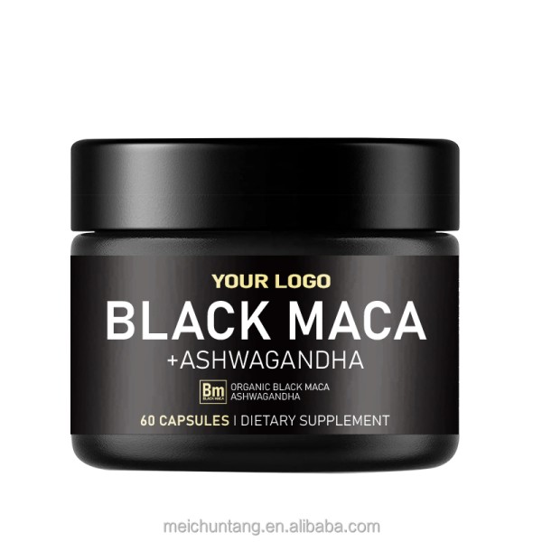Maca Ginseng Capsules Manufacturer - 8050mg Black Maca Energy Support