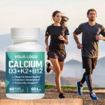 Calcium Capsules Supplier - Private Label D3 B12 K2 Children Bone