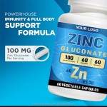 Herbal Powder Capsules Supplier - OEM Service with Zinc Gluconate