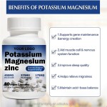 Potassium Magnesium Capsules Manufacturer - Vegan Sleep Quality Immune