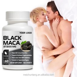 Black Maca Capsules Supplier - 20000 mg Male Strength Pills