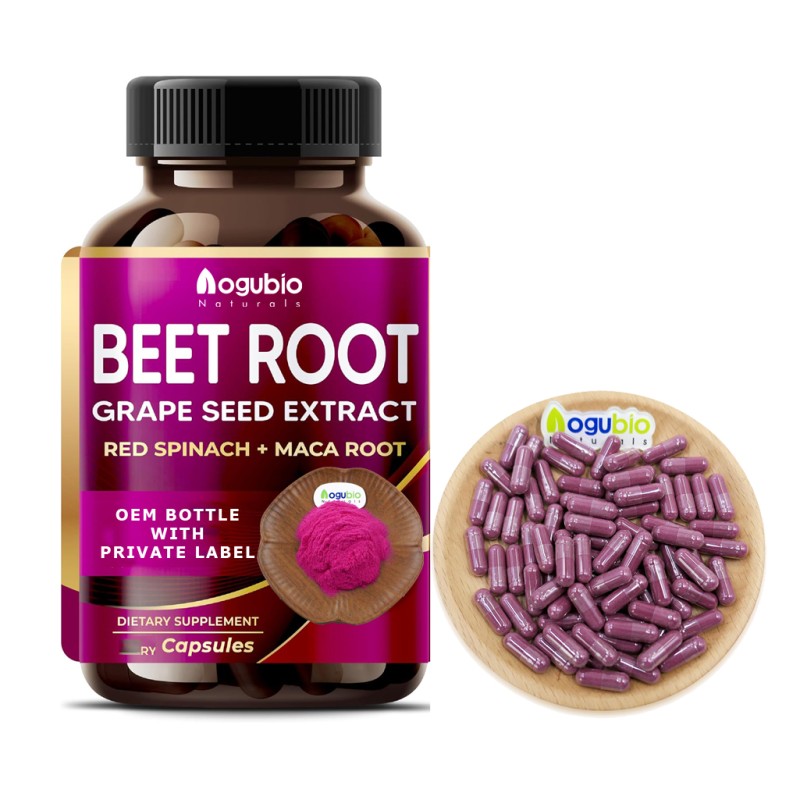 Beet Root Capsules Factory - 1200mg Serving 200 Capsules Healthcare