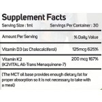 Vitamin D3 K2 Drops Factory - OEM High Quality Bone Support Liquid