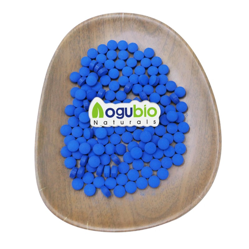 Blue Spirulina Tablets Manufacturer - E18 E6 250mg Phycocyanin Extract
