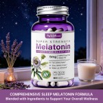 Melatonin Capsules Manufacturer - Hot Selling 60 Capsules Herbal