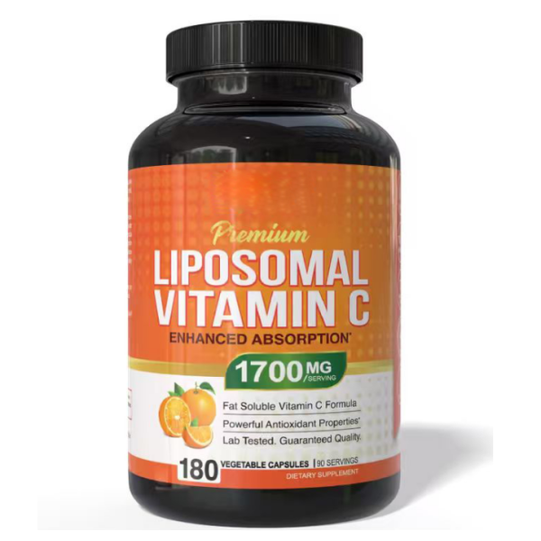 Liposomal Vitamin C Supplier - OEM Private Label 180 Capsules 1700mg