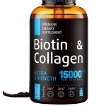 Biotin Collagen Drops Factory - OEM Natural 15000mcg Hair Supplement