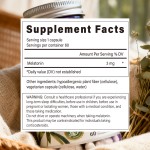 Melatonin Capsules Manufacturer - Hot Selling 60 Capsules Herbal