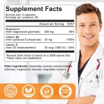 Magnesium Softgel Supplier - Easy to Absorb Glycine 400mg