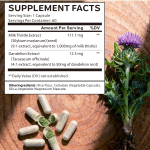 Liver Detox Capsules Factory - OEM Herbal Blend Milk Thistle