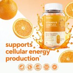 Vitamin B Gummies Manufacturer - Herbal Metabolism Boost Stress Reduction