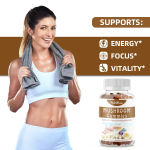 Mushroom Gummies Supplier - Natural Organic 10 in 1 Energy Focus