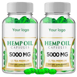 Hemp Seed Oil Capsules Supplier - OEM Hot Sale Natural Organic