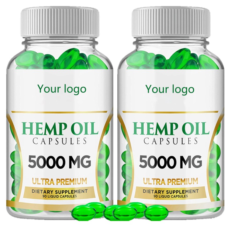 Hemp Seed Oil Capsules Supplier - OEM Hot Sale Natural Organic