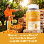 Vitamin B Gummies Manufacturer - Herbal Metabolism Boost Stress Reduction