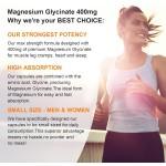 Magnesium Softgel Supplier - Easy to Absorb Glycine 400mg