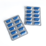 Herbal Supplement Factory - Private Label Male Endurance Blue Pill Gold Capsules