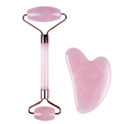 Jade Roller Factory - Pink Crystal Face Application Beauty Bar Roller