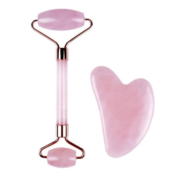 Jade Roller Factory - Pink Crystal Face Application Beauty Bar Roller