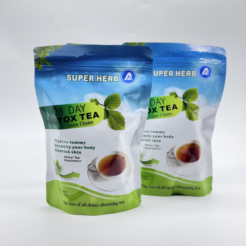 Slimming Tea Manufacturer - 28 Day Detox Green Tea Sugar Free Low Salt