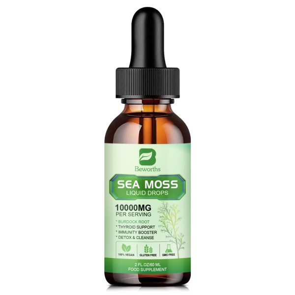 Sea Moss Oil Drops Supplier - OEM Detox Cleanse Custom Formula