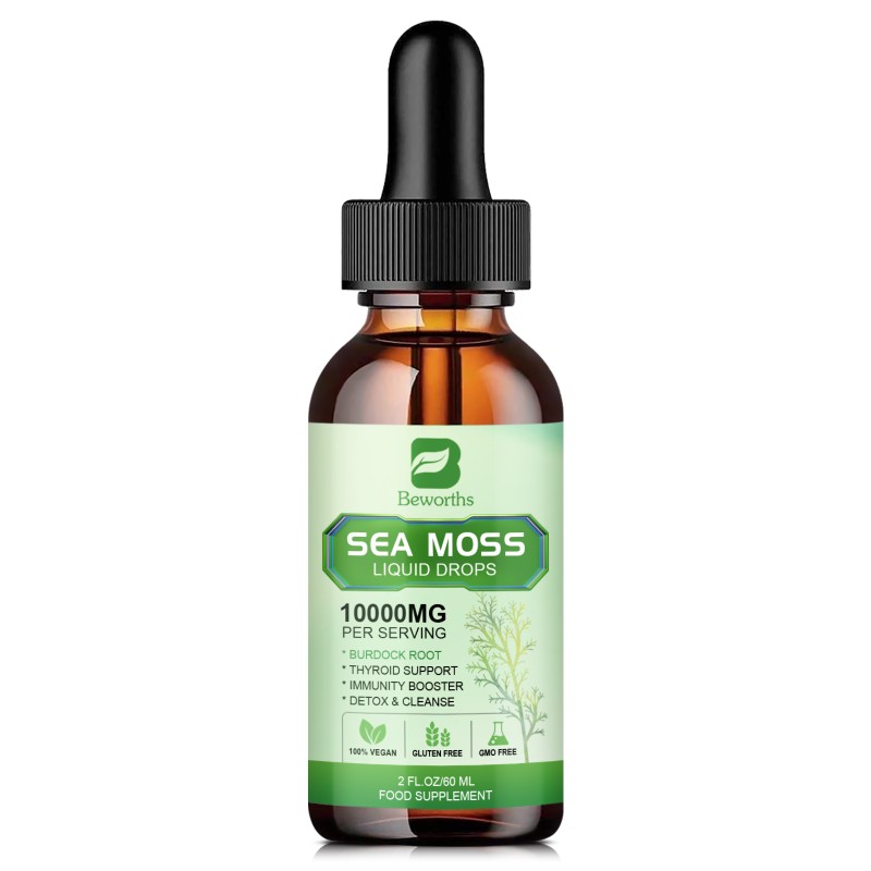 Sea Moss Oil Drops Supplier - OEM Detox Cleanse Custom Formula